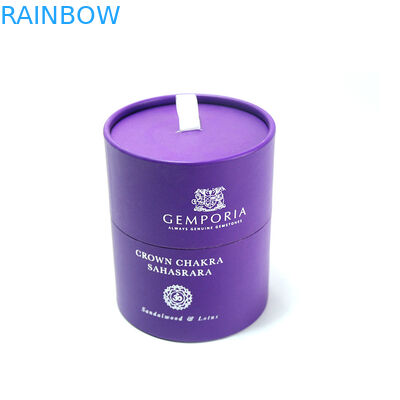 Eco Vriendschappelijke Document Vakje Verpakkingscilinder Aangepaste Grootte voor Thee Verpakking