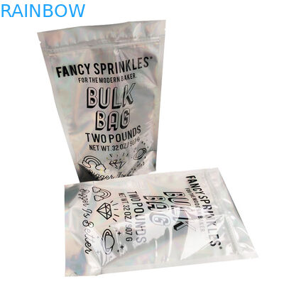 Holografische Verpakkende Tribune op de Zakkenaanpassing Gedrukt Plastiek van de Ritssluitingszak