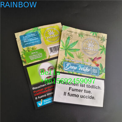 De duidelijke Voormylar-Kikker van Pit Plastic Zakken CBD kauwt Gummies-de Zak van het Pakketsachet