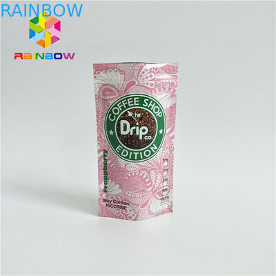 Gelamineerde Materiële Plastic Zakken die Ritssluitingstribune op Zakken met Één Manierklep verpakken