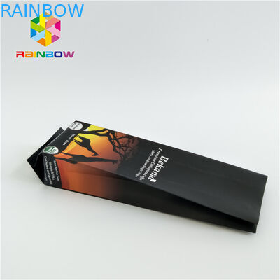 Kraftpapier-Document Zijhoekplaattribune op Koffiezakken, de Verzegelde Druk van de Plastic Zakkendouane