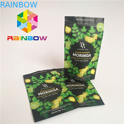 De steenoppervlakte beëindigt Plastic Zakken die Ritssluitingstribune op Eiwitpoederzak verpakken