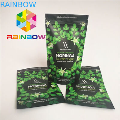 De steenoppervlakte beëindigt Plastic Zakken die Ritssluitingstribune op Eiwitpoederzak verpakken