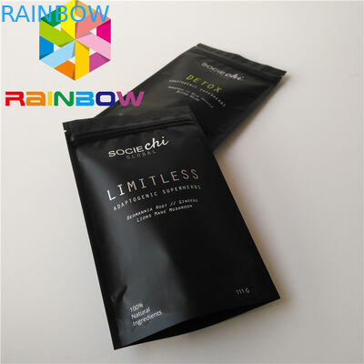 De Materiële Tribune van de voedselrang op Moringa van de Ritssluitingszak Kegelvormige Poederzak met Folievoering