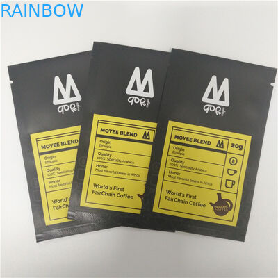De Theezakjes die van regenboogethiopië van het de Koffiesachet van de Één Pakdruppel de Zelf Bevindende Zak 250g verpakken