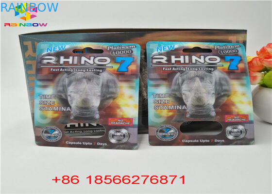 Van de de Blaarkaart van de geslachtspil Druk van de de Vertoningsdoos CMYK van Packa 3D met Dubbel Gat wordt gerecycleerd dat