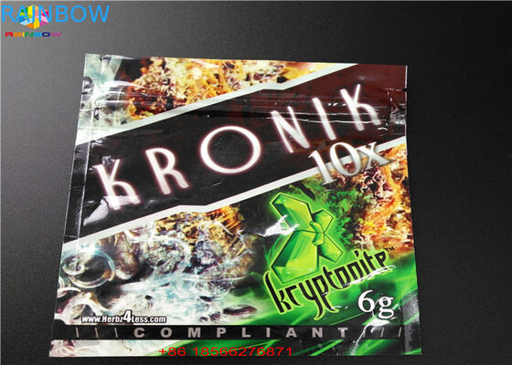 De Tribune van de de Ritssluitingsaluminiumfolie van het kindbewijs op de Suikerpoeder van Packingfor van de Zakcbd/Patroon