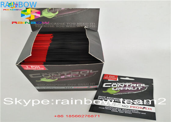 De Tribune van de de Ritssluitingsaluminiumfolie van het kindbewijs op de Suikerpoeder van Packingfor van de Zakcbd/Patroon