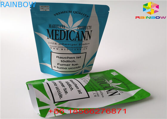 De Tribune van de de Ritssluitingsaluminiumfolie van het kindbewijs op de Suikerpoeder van Packingfor van de Zakcbd/Patroon