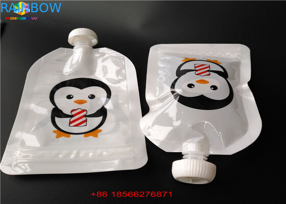 FDA/SGS het spuiten doet Verpakkende Aluminiumfolietribune op Zakken voor Vloeibare Voedsel/Drank in zakken