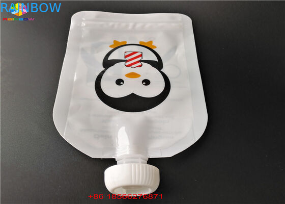 FDA/SGS het spuiten doet Verpakkende Aluminiumfolietribune op Zakken voor Vloeibare Voedsel/Drank in zakken