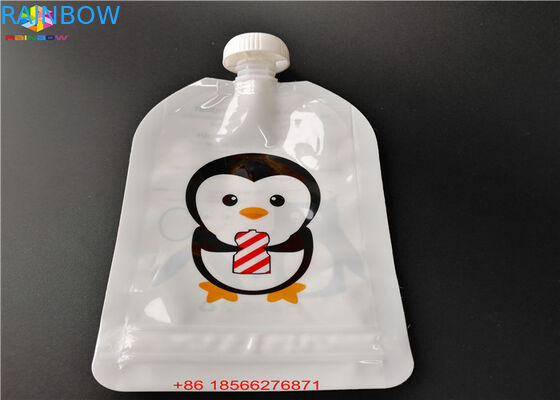 FDA/SGS het spuiten doet Verpakkende Aluminiumfolietribune op Zakken voor Vloeibare Voedsel/Drank in zakken