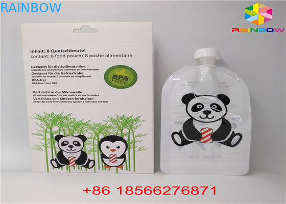 FDA/SGS het spuiten doet Verpakkende Aluminiumfolietribune op Zakken voor Vloeibare Voedsel/Drank in zakken