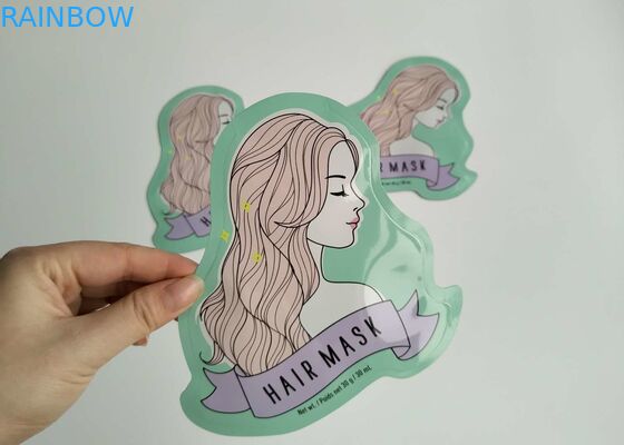 Speciale van de Hoekplaat Plastic Kosmetische Zakken van de Vormaluminiumfolie Zij het Bladmasker Gezichts Verpakking