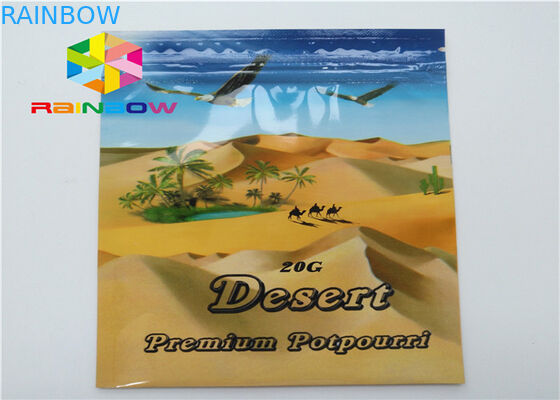 De kleine Zakken van de Ritssluitingsverpakking, de Zak van de Aluminiumfolie voor de Kruidenpillen van de Wierookenergie