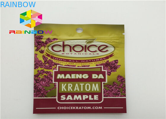 CMYK-Drukhitte - verzegel Verpakkende Zakken, de Tribune van het Geurbewijs op de Zakken van de Ritssluitingszak