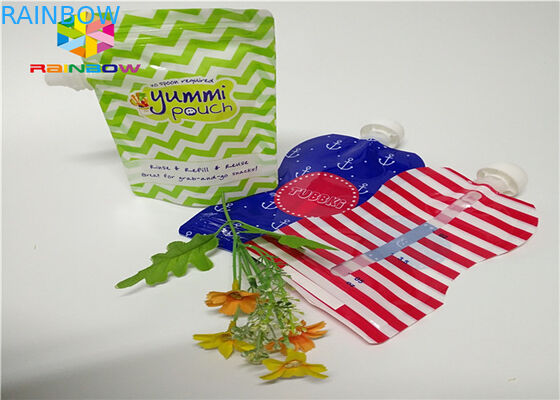 De aluminiumfolietribune spuit omhoog Zak die Aangepast Druk120ml-Plastiek verpakken