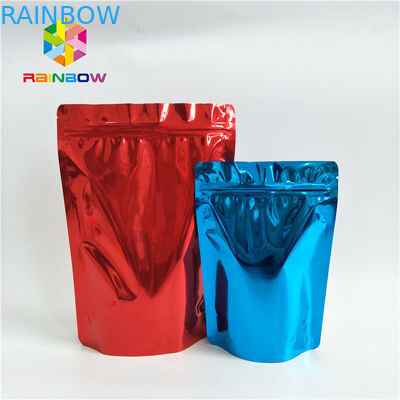 De Douane van de voedselrang drukte Ritssluiting van de het Bewijsaluminiumfolie van de Tribune de Zakken omhoog Gedrukte Geur