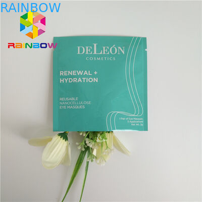 Partij drie verzegelde Gedrukt Gezichts het Oogmasker van de Ritssluitingszakken Gelamineerd Aluminiumfolie