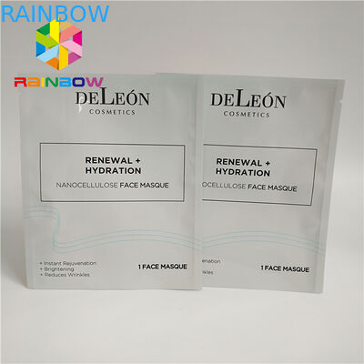 3 lagen Gelamineerde Materiële Plastic Zakken die de Ritssluitingszak van de Maskerfolie voor Gezichtsoogmasker verpakken