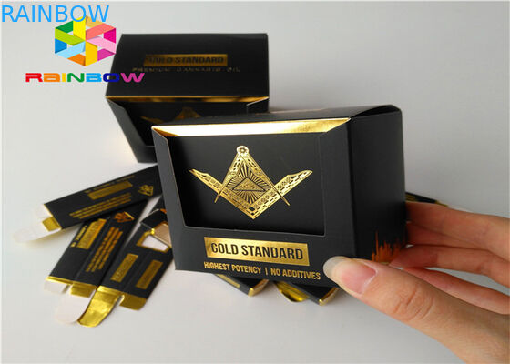 In reliëf gemaakt Drukdocument Vakje die Klein Goederenproduct met Venster verpakken