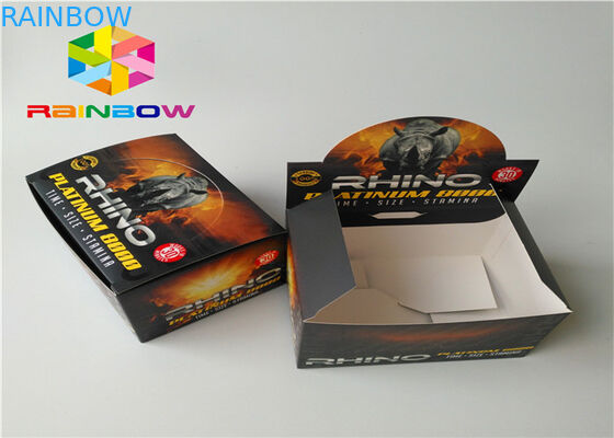 In reliëf gemaakt Drukdocument Vakje die Klein Goederenproduct met Venster verpakken