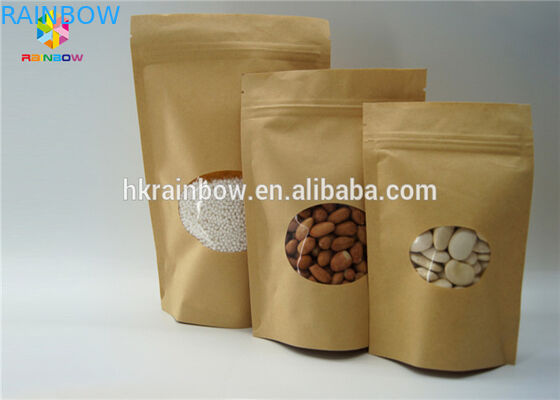 Klein het Document van de Aluminiumfolieritssluiting Zak de Steeneffect van Doypack van de Verpakkingszak voor Voedsel