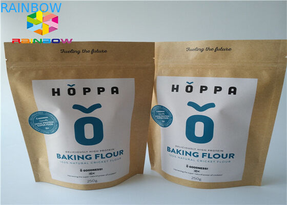 Klein het Document van de Aluminiumfolieritssluiting Zak de Steeneffect van Doypack van de Verpakkingszak voor Voedsel