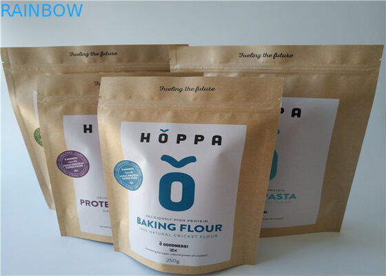 Klein het Document van de Aluminiumfolieritssluiting Zak de Steeneffect van Doypack van de Verpakkingszak voor Voedsel