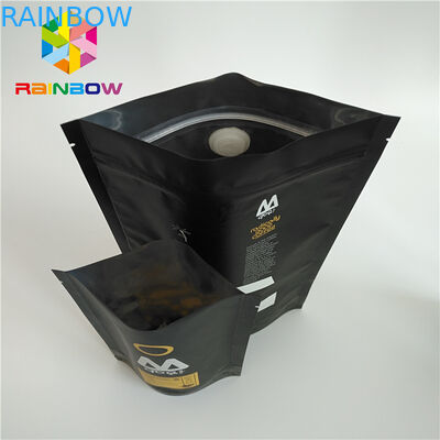 Tribune omhoog Plastic Zakken Verpakking Gedrukt Één Zak van de de Ritssluitingskoffie van de Manierklep