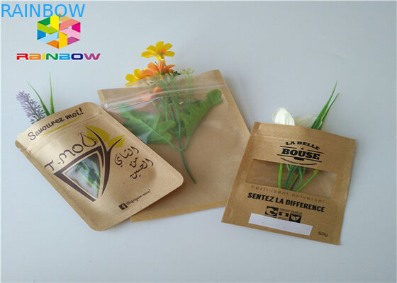 Kraftpapier-Document de Aangepaste Document van de Foliemylar van het Zakkenaluminium Barrière van de de Ritssluitingsvochtigheid