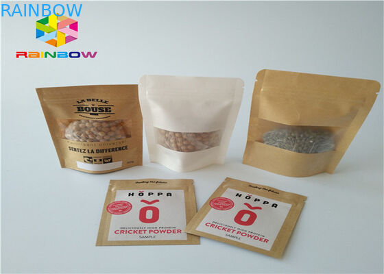 Kraftpapier-Document de Aangepaste Document van de Foliemylar van het Zakkenaluminium Barrière van de de Ritssluitingsvochtigheid