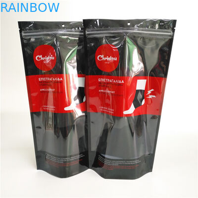 De ritssluiting drukte Ondergoed die van het Plastic Zakken het Duidelijke Venster Zwart Doy-Pak voor Sokken verpakken