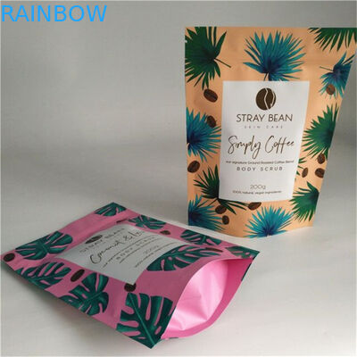 De biologisch afbreekbare Theezakjes die Aangepaste Airtightbody verpakken schrobben Onmiddellijke Koffiesachet