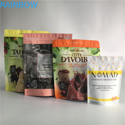 Tribune van de de Zak de Verpakkende Aluminiumfolie van de ritssluitingssnack op Zak voor de Notenkoekjes Chesee van de Verpakkingskoffie