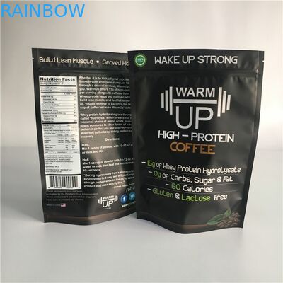 De Plastic Zakken die van de voedselrang Matte de Zakritssluiting Duidelijk FDA verpakken van de Oppervlaktekoffie