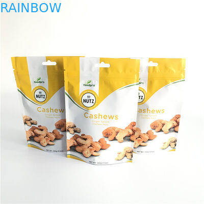 Douane die Plastic Zakken drukken die Tribune op Ritssluitingszak verpakken met Één Manier het Ontgassen Klep