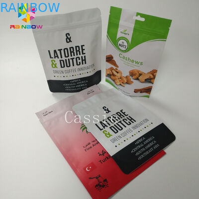 De Zak die van de aluminiumfoliesnack Plastic Koffie/Thee/Voedselritssluitingszakken met Ritssluiting verpakken