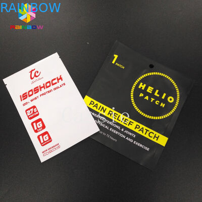 Steen Plastic Zakken die de Plastic Opslag van de de Zak Ministeekproef van Aluminiummylar met Ritssluiting verpakken