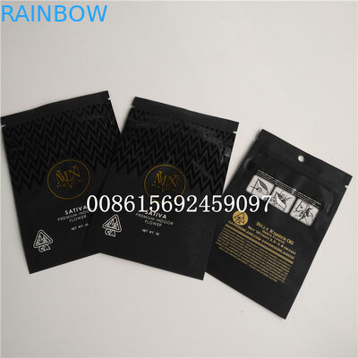 De Kleine Plastic Zakken die van het geurbewijs Zak de Veilig voor kinderen van Onkruidmylar verpakken