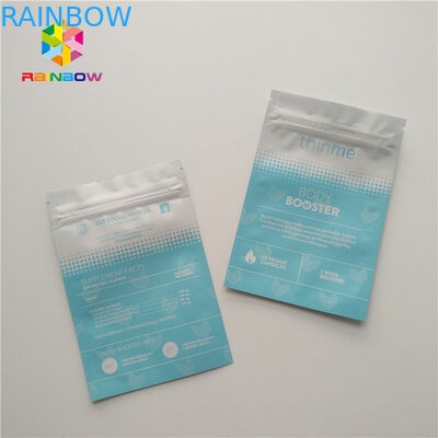 De gezichtsogen maskeren Plastic Zakken die Drie Kant Verzegelde Vlakke Zak Glanzende Oppervlakte verpakken