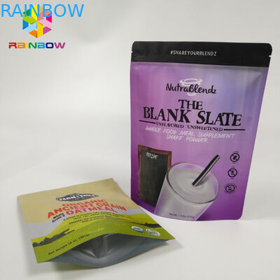 Resealable Tribune van de het Aluminiumfolie van de Snackzak Verpakkende op Doypack-Ritssluitingszak