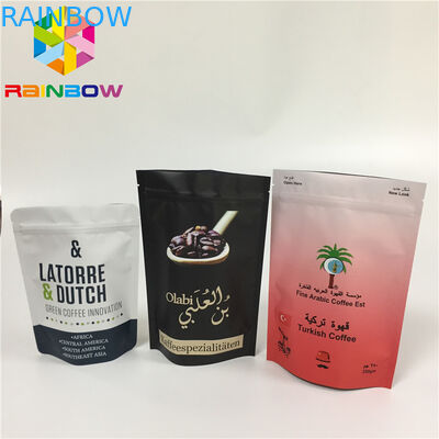 MOPP-de Aluminiumfolie van de Douanedruk doet Vochtbestendig Ritssluitingsslot met Klep in zakken