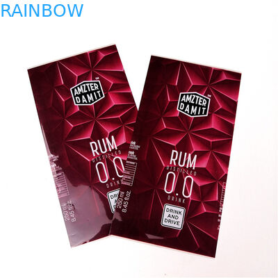 De volledige het HUISDIERENhitte van de Kleurendruk krimpt Kokerdrank krimpt Warmtegevoelige het Embleem van de Etikettendouane