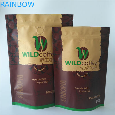 Beëindigt de douane Gedrukte Aluminiumfolietribune op Zak Rekupereerbare Steen PDA-SGS Goedkeuring