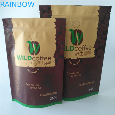 Beëindigt de douane Gedrukte Aluminiumfolietribune op Zak Rekupereerbare Steen PDA-SGS Goedkeuring