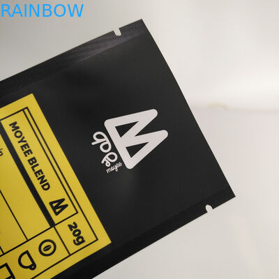 1 kg 500 gram 250 gram staat de Zwarte Verpakkende Zak van de Steenkoffie met Hoogste Ritssluiting en Aluminiumfolie binnen Zakken op