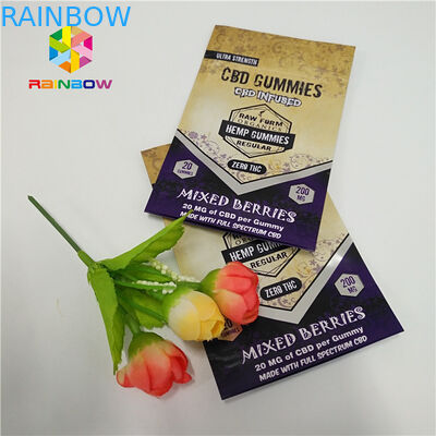 Kruidencapsulealuminiumfolie die de Vochtigheidszak Aangepaste Grootte verpakken van 3g 5g 10g