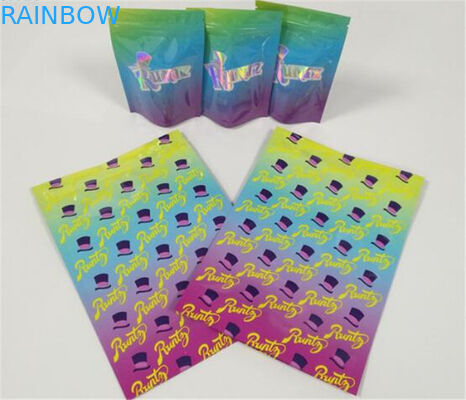 De medische van de de Organisatorzak van het Geurbewijs Kosmetische Kleur van de de Folie Miniritssluiting CYMK van Mylar Glanzende