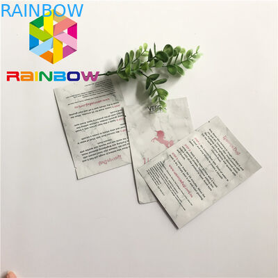 Drie drukte de Zijverbindingsdouane omhoog de Zak van de Aluminiumfolieschoonheidsmiddelen van Tribunezakken